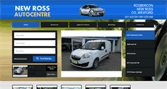 Desktop Screenshot of newrossautocentre.ie